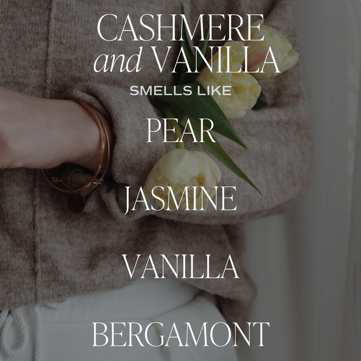 Sweet Water Decor 9oz Soy Candle - Cashmere and Vanilla