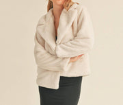 LIZ FAUX FUR COAT