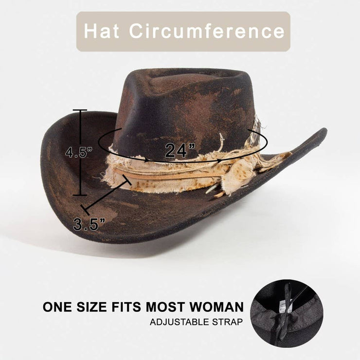 Rustic Cowboy Hat