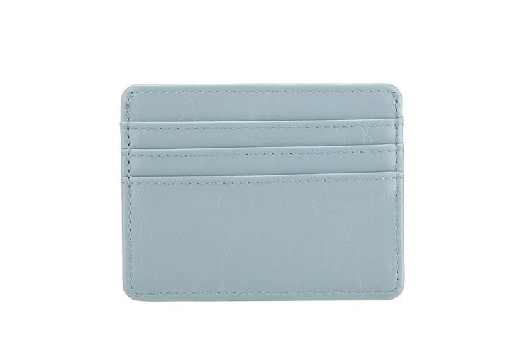 Faux Leather Card Holder