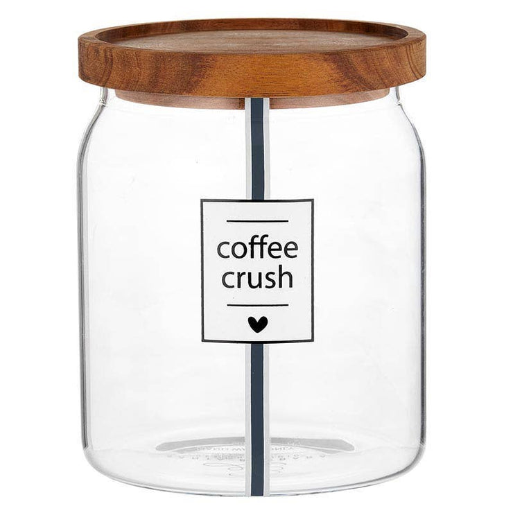 Glass Canister-Coffee Crush