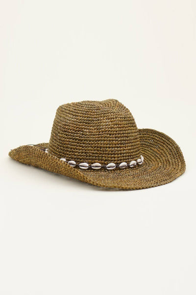 Western Rancher Hat in Brown