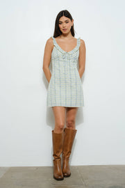 FRILL MINI DRESS
