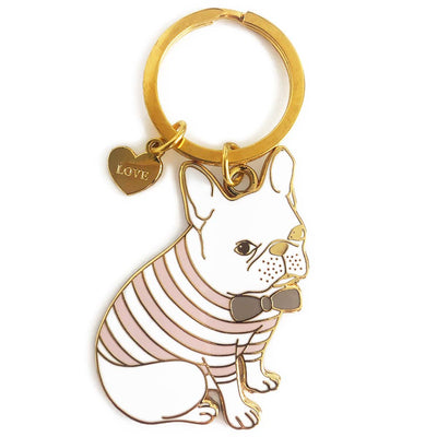 Sophie French Bulldog Keychain