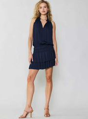 Sleeveless Pleated Dress