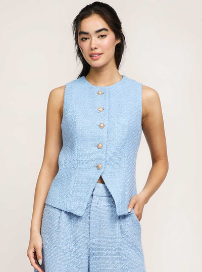 Paige Tweed Vest