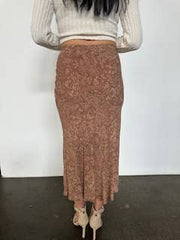 Paisley Brownie Skirt