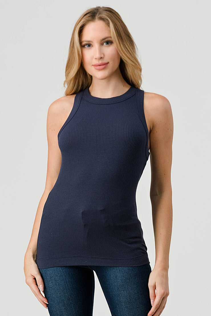 Kimmy Ribbed MUSCLE TANK