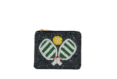 Beaded Paddle Coin Purse
