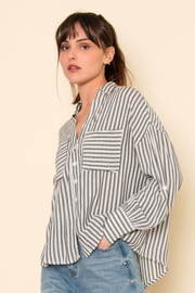Eva Button Down Top