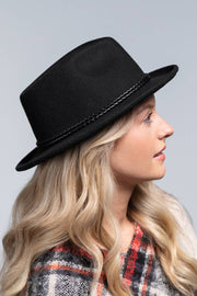 Wool Knotted Double Braided Fedora