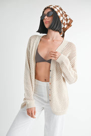 Mandie Crochet Cardigan