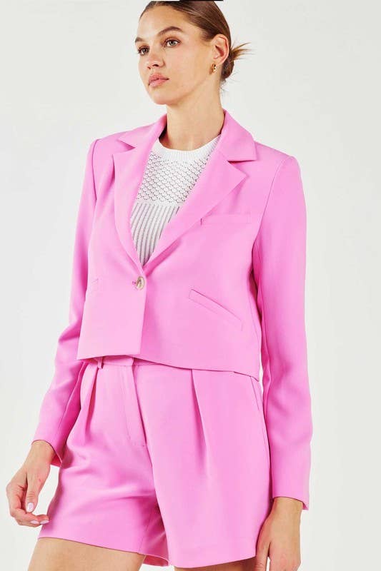 Elle Cropped Blazer