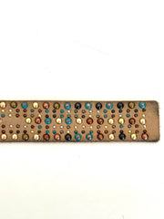 Multi Colored Studded Belt