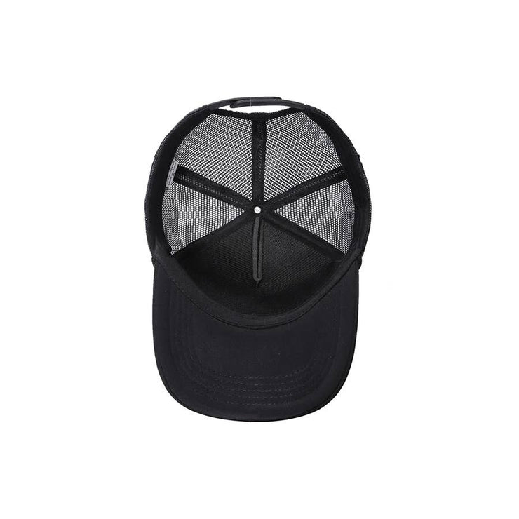 Classic Foam Trucker Hat Summer Mesh Rope Cap